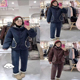 2025年爆款 家居服睡衣女加绒三层加厚可外穿家居服保暖可外出连帽