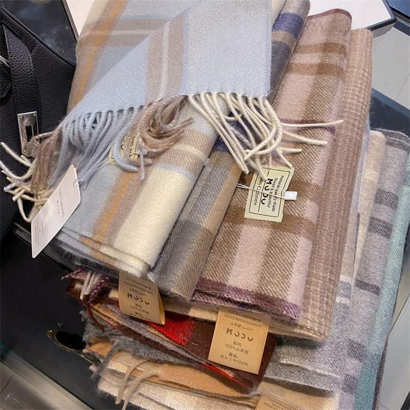 高档cashmere山羊绒围巾女长款秋冬格子围脖男女友生日礼物,服饰配件/皮带/帽子/围巾,围巾/丝巾/披肩,淘宝优惠券,粉丝福利购,淘宝优惠卷