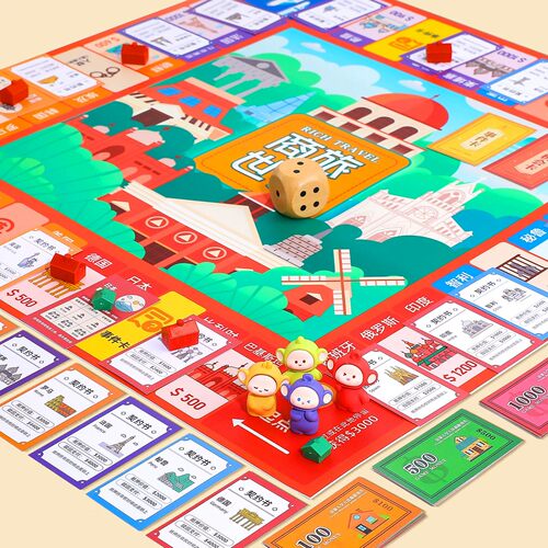 豪华版富商棋桌面游戏