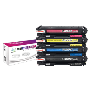 莱盛适用于惠普cf500a硒鼓m281fdw M254dw m281fdn m280nw彩色墨粉盒 佳能LBP621CW 623CDW M280nw 254易加粉