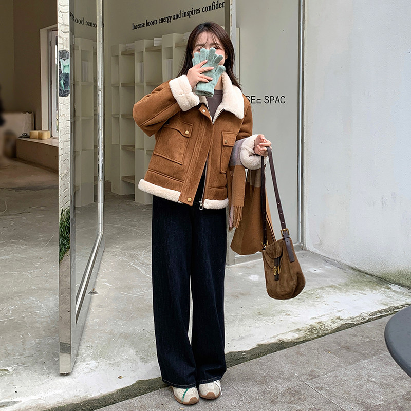6686美拉德皮毛一体006-P175-K268,女装皮草,浙宝222（原006）