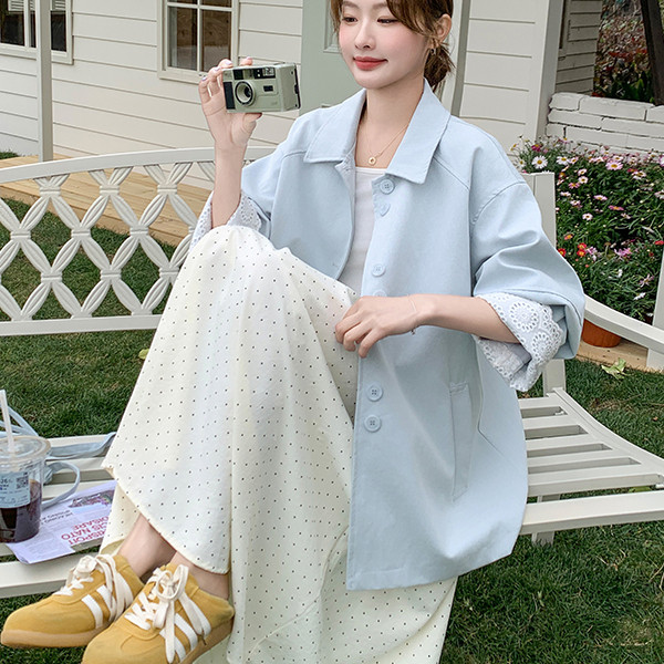 6719时尚小背包风衣222-P155-K228,女装衬衫,浙宝222（原006）