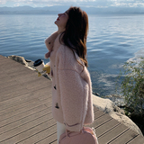 6688粉色皮毛一体006-P185-K288，女装皮草，浙宝222（原006）