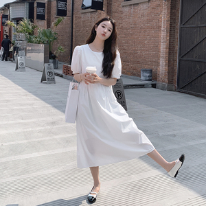 【档口现货】6601泡泡袖连衣裙006-P105-K148，女装孕妇装，浙宝222（原006）