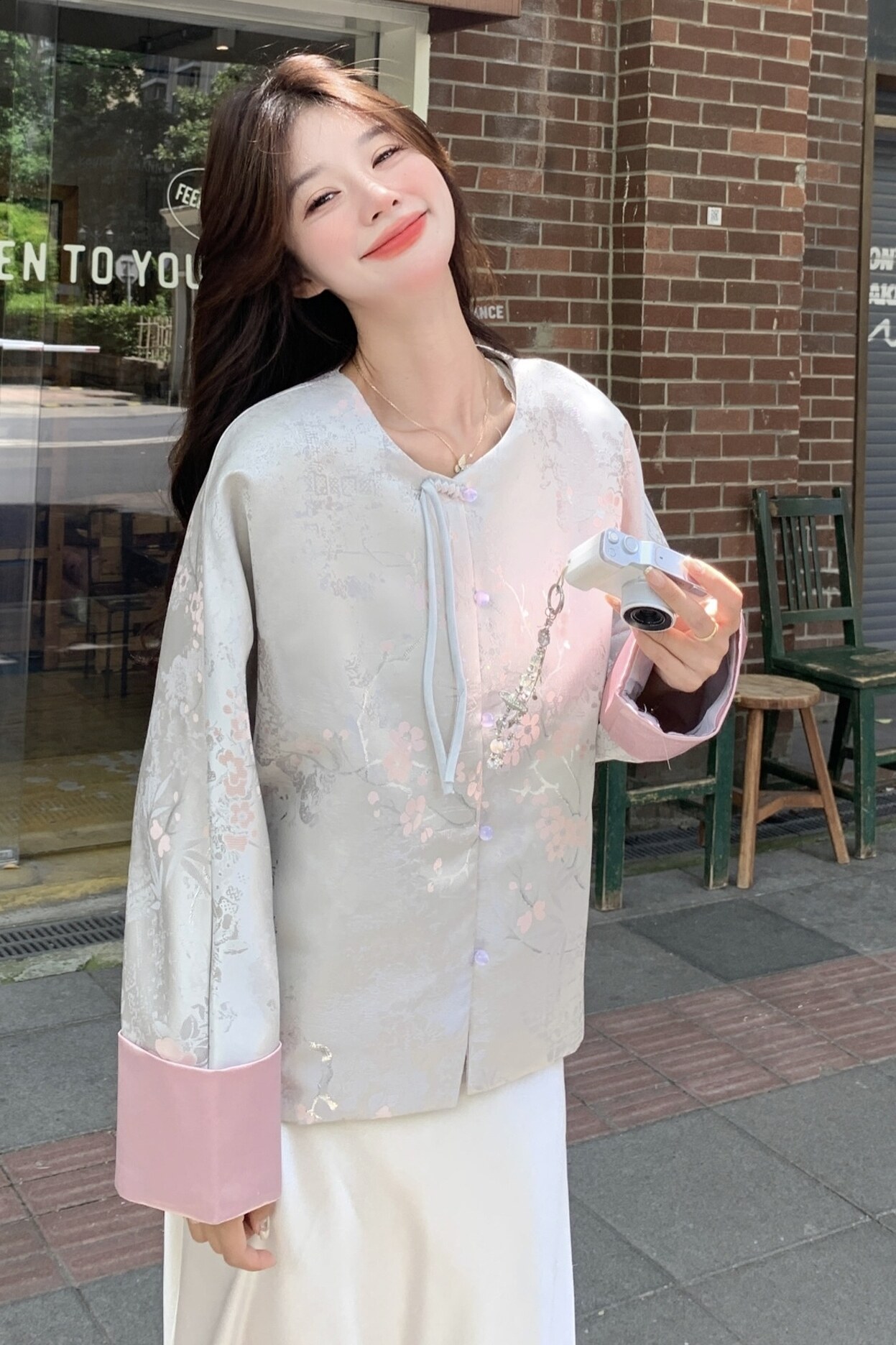 新中式风套装女2025秋季新款高级感气质高端小香风外套,女装套装/套裙,浙宝222（原006）