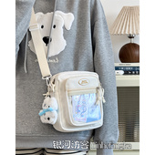 日系ins少女休闲小包包 可爱痛包轻便手机包 百搭学生斜挎包二次元