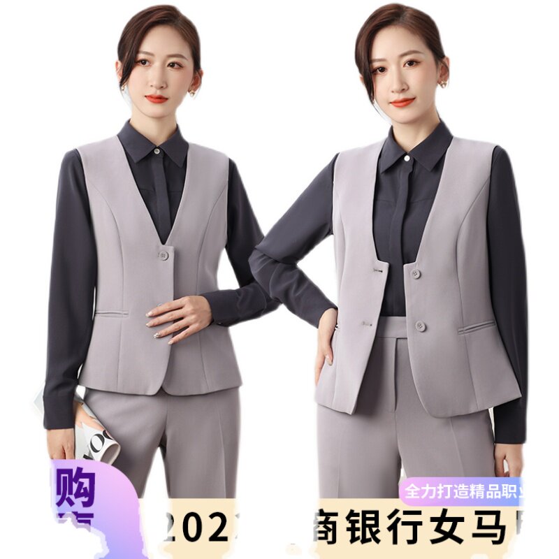 2023新款女行服工作服马