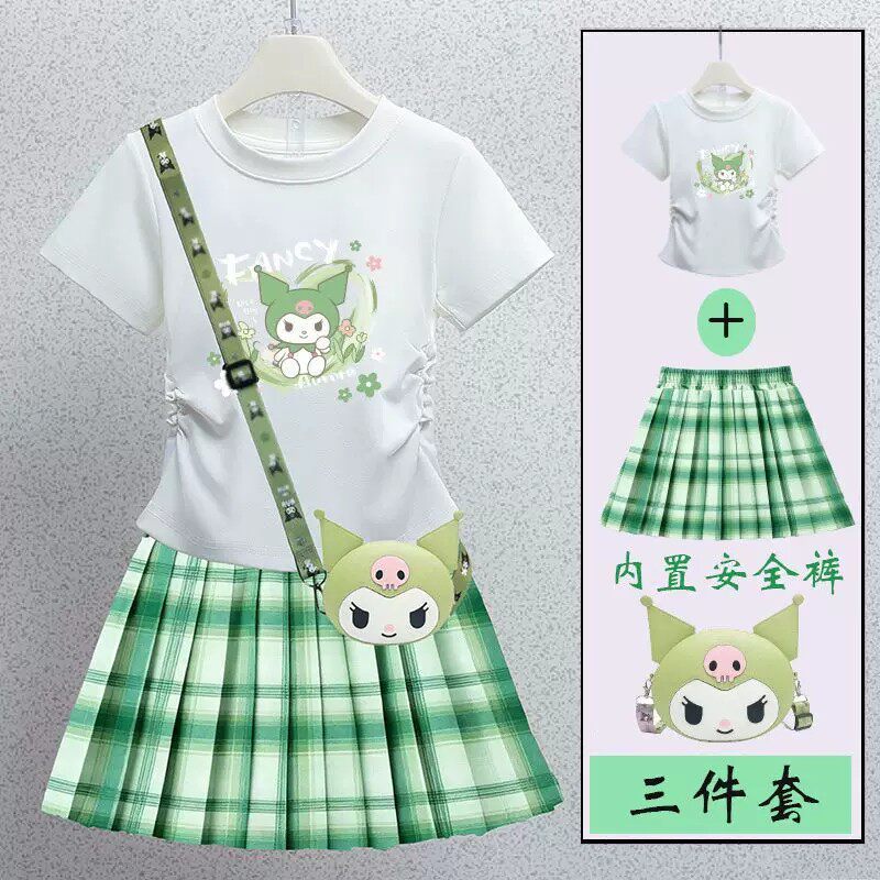 女童夏季jk套装2026新款学院风