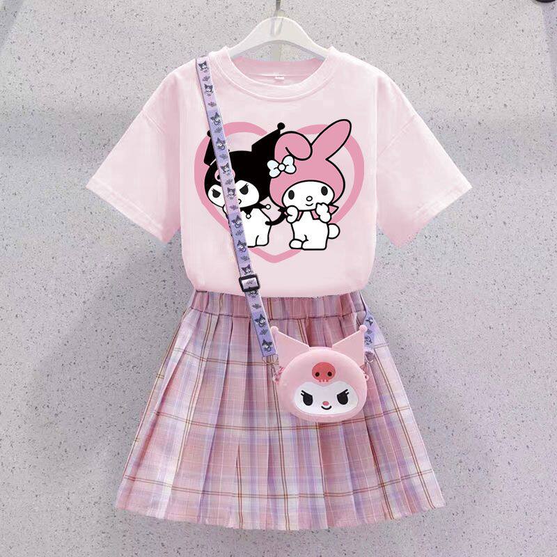 女童jk套装夏新款学院风连衣裙