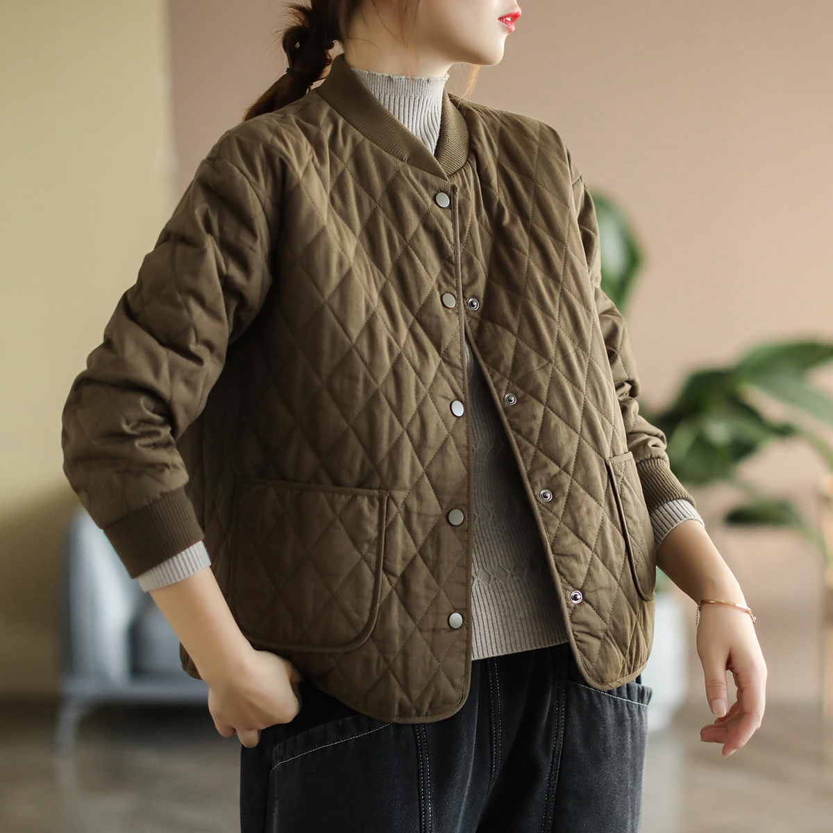 撤柜奥特莱斯棒球服棉衣