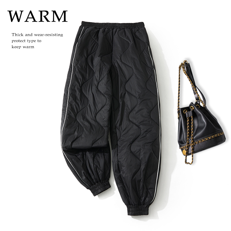 撤柜奥特莱斯清仓羽绒裤女