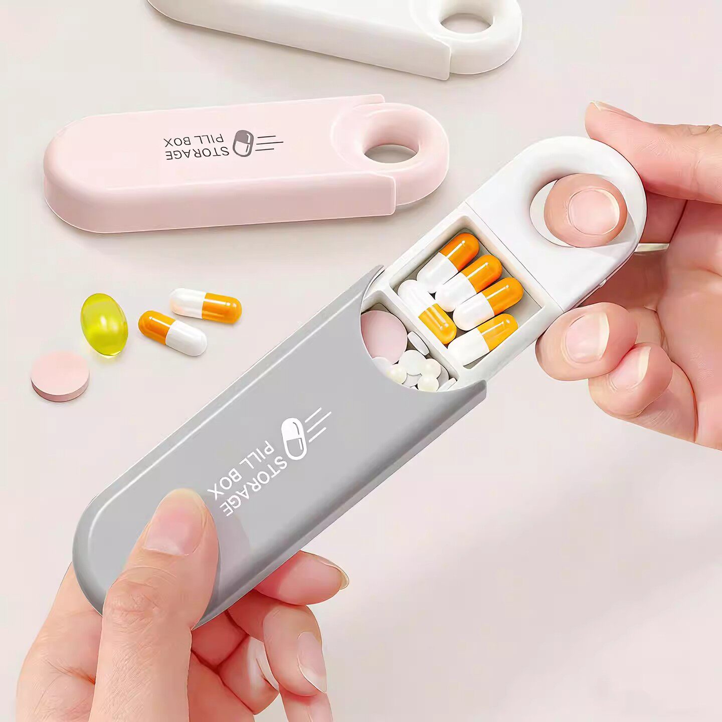 分药盒医用型食品级老年人便携式一周七天7天分装随身早中晚高端图片