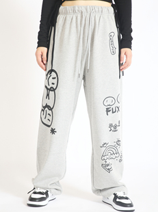 hiphop卫裤 舞蹈裤 嘻哈 男女潮牌ins宽松休闲运动裤 欧货炸街939卫裤