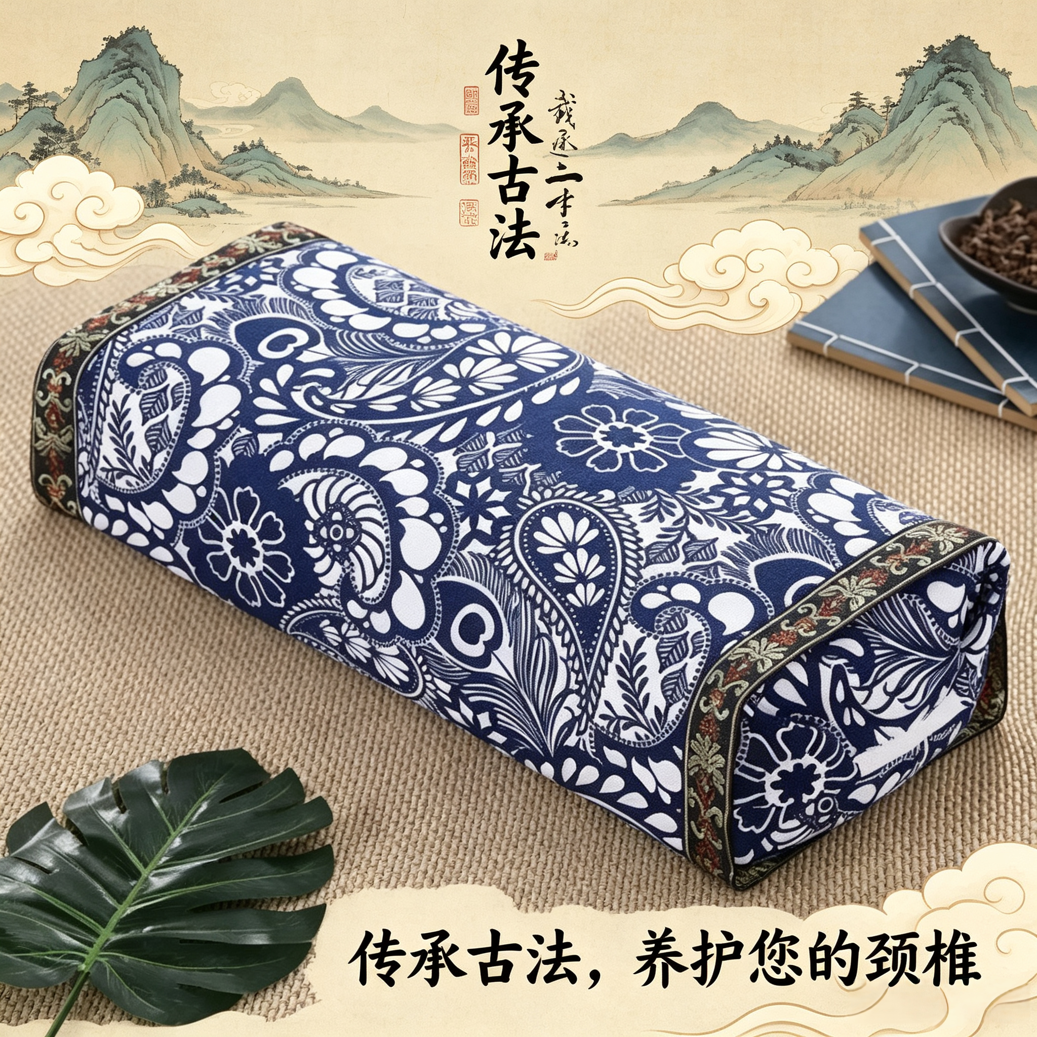柏籽壳枕头枕芯填充纯草本植物护颈椎枕深度睡眠安神助眠枕花草枕