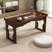 中式 榻榻米茶桌茶台家用卧室折叠炕桌炕几矮桌 矮桌子小茶几日式