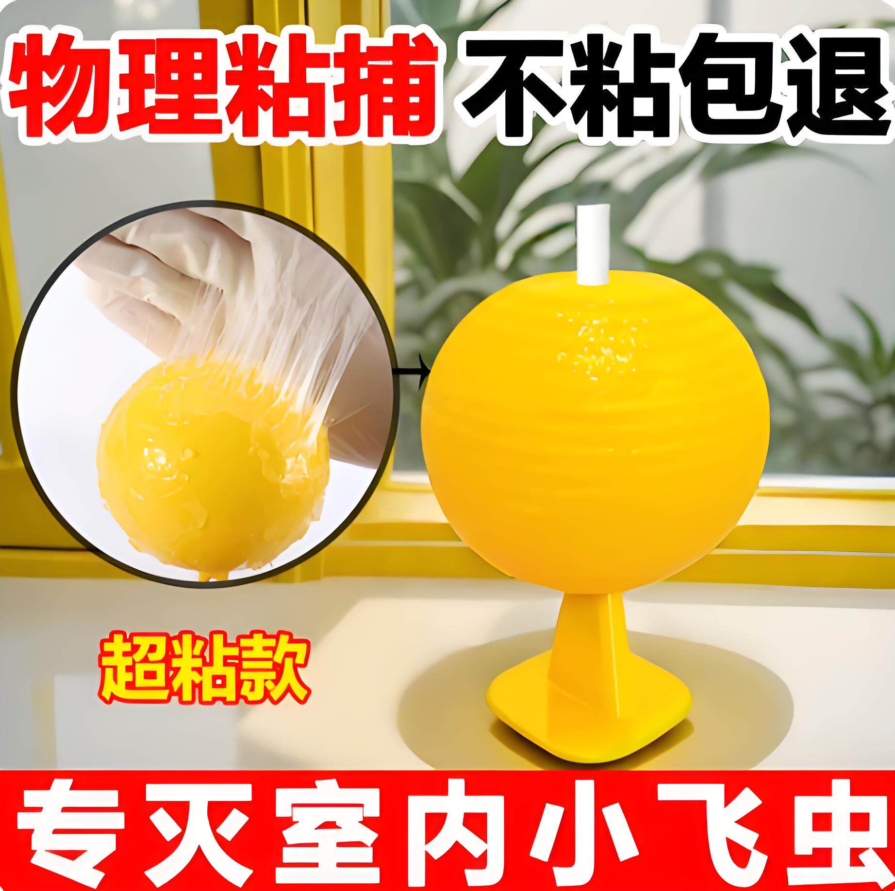 粘虫球粘小飞虫神器厨房