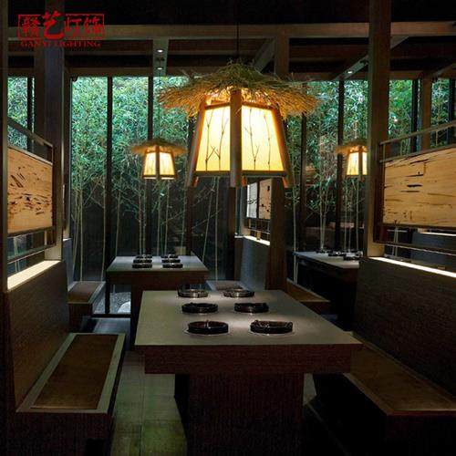 厂家直供竹编吊灯创意个性过道竹屋灯日式餐厅竹编吊灯可定制,家装灯饰光源,客厅吊灯,淘宝优惠券,粉丝福利购,淘宝优惠卷