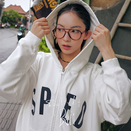 SPELLEDIT新品SPED拉链卫衣
