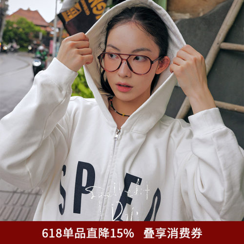 SPELLEDIT新品SPED拉链卫衣