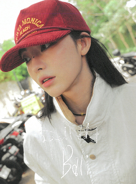 SPELLEDIT2026春季新品灯芯绒棒球帽男女通用潮流帽子日常时尚帽