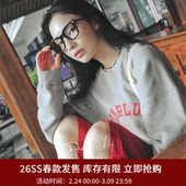 宽松女装 Templum卫衣慵懒风时尚 上衣 新品 SPELLEDIT2026春季