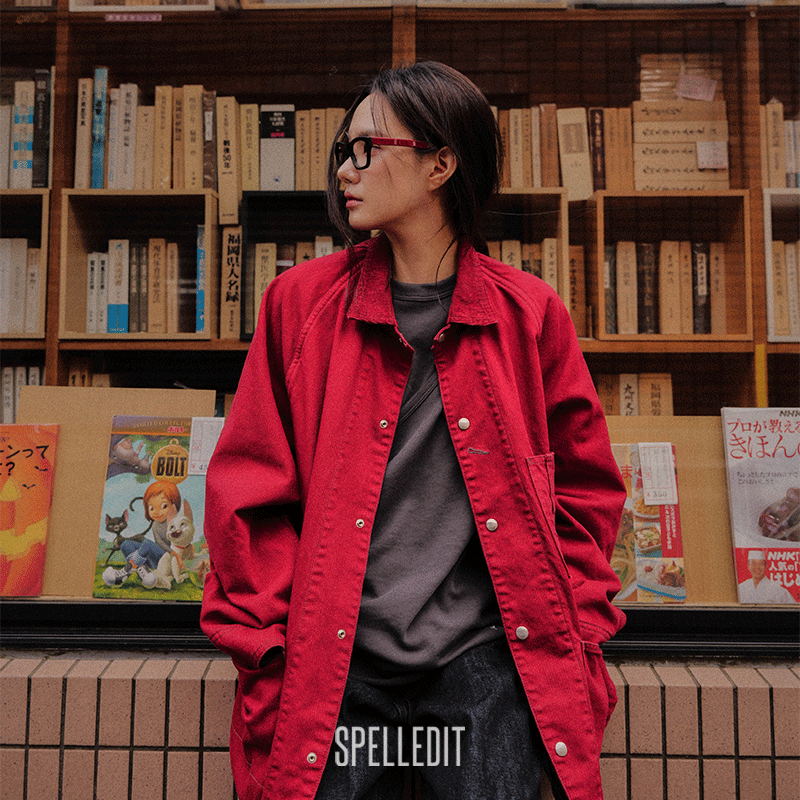 SPELLEDIT新品水洗工装夹克