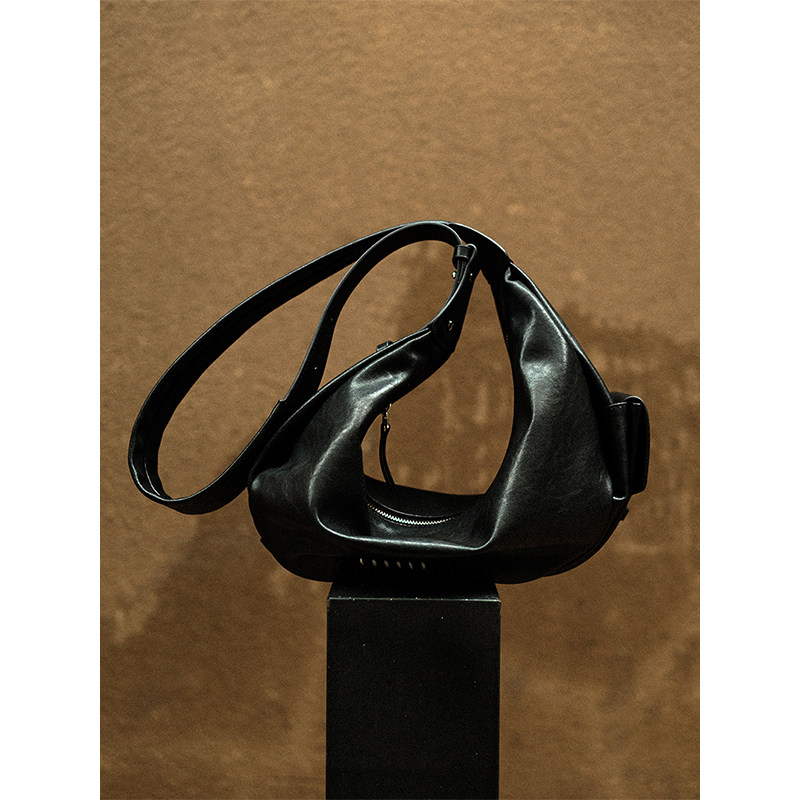 敦绿岛·旅人地图｜Traveller Map复古植鞣hobo单肩包通勤大容量