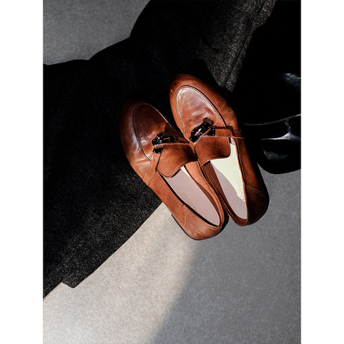 敦绿岛·浓｜Thick 秋意复古经典英伦乐福鞋小皮鞋