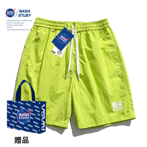 NASA官方进口美式潮牌休闲短裤