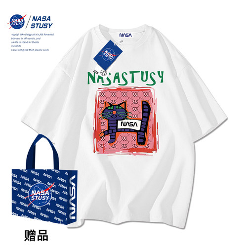 NASA官方进口美式潮牌短袖T恤