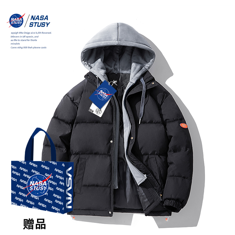 NASA官方进口美式潮牌棉衣外套