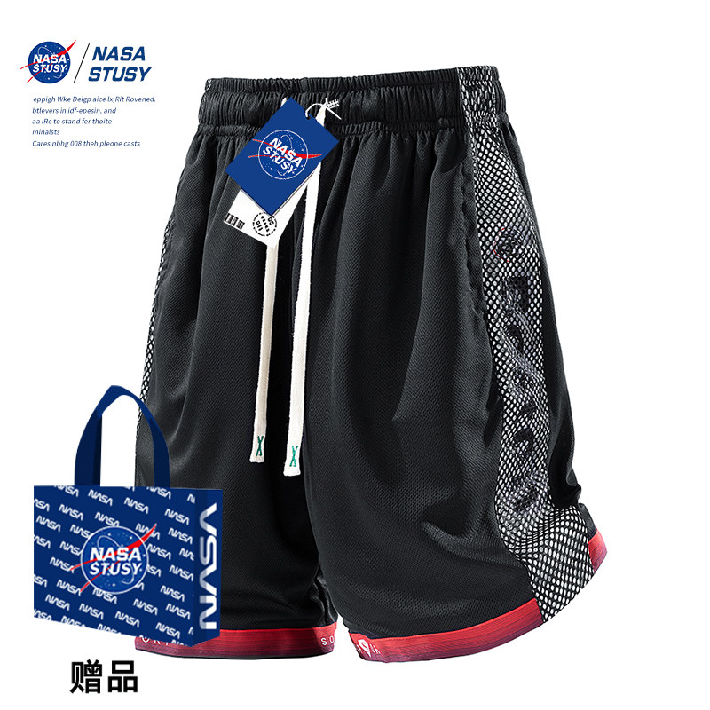 NASA官方进口美式潮牌休闲短裤图片