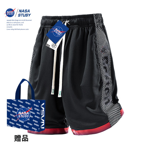NASA官方进口美式潮牌休闲短裤