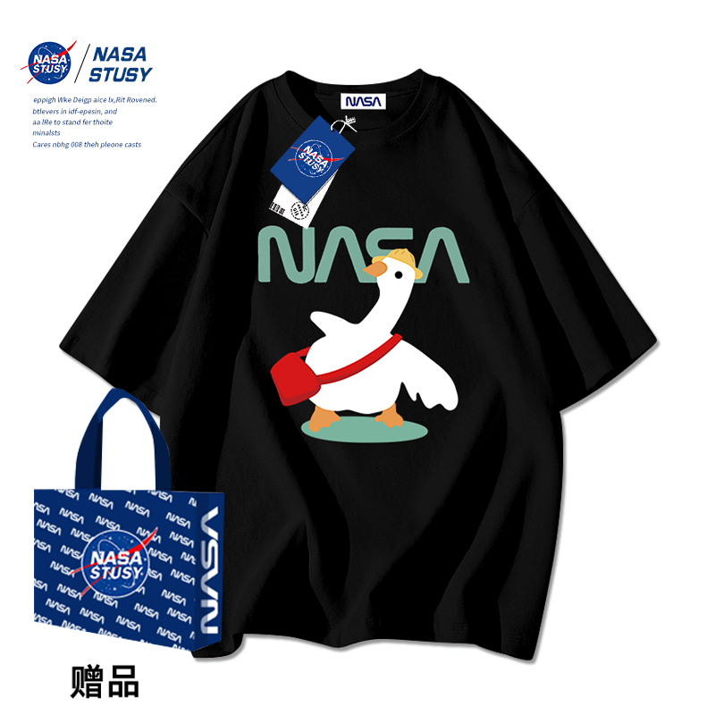 NASA官方进口美式潮牌短袖T恤