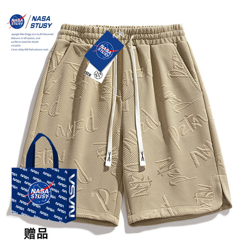 NASA官方进口美式潮牌休闲短裤