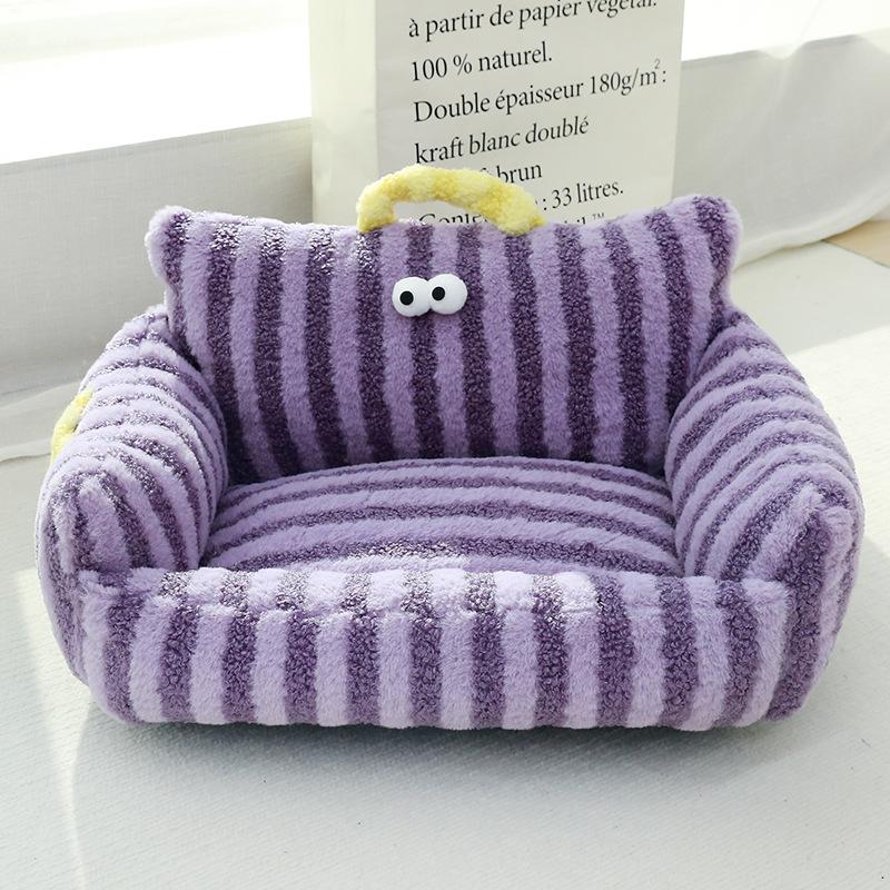 狗窝冬季保暖宠物沙发小型犬狗狗睡垫软垫冬天小狗专用床网红猫窝