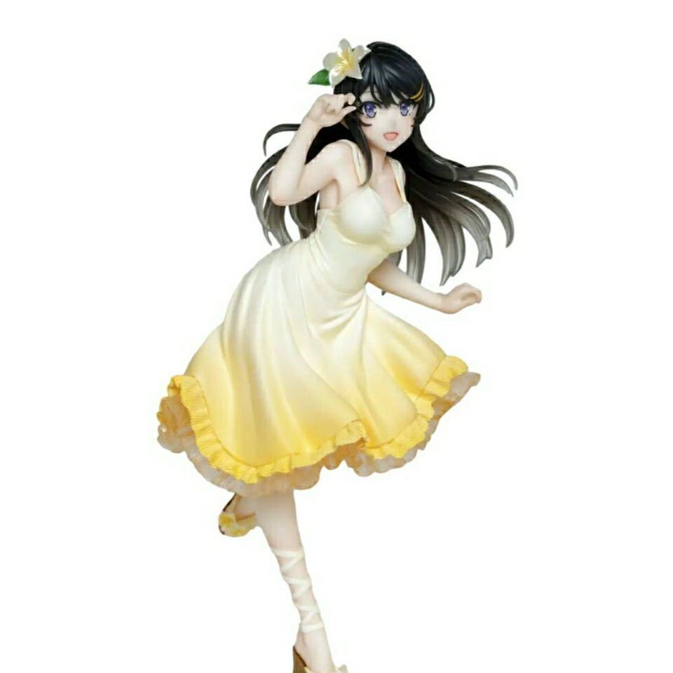 【ki姆 现货】樱岛麻衣连衣裙景品手办taito 麻衣学姐兔女郎 手办