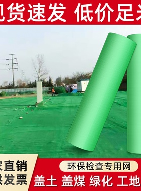 盖土网防尘网f23467针建筑工地覆盖绿网绿化网施工绿色盖土盖煤沙