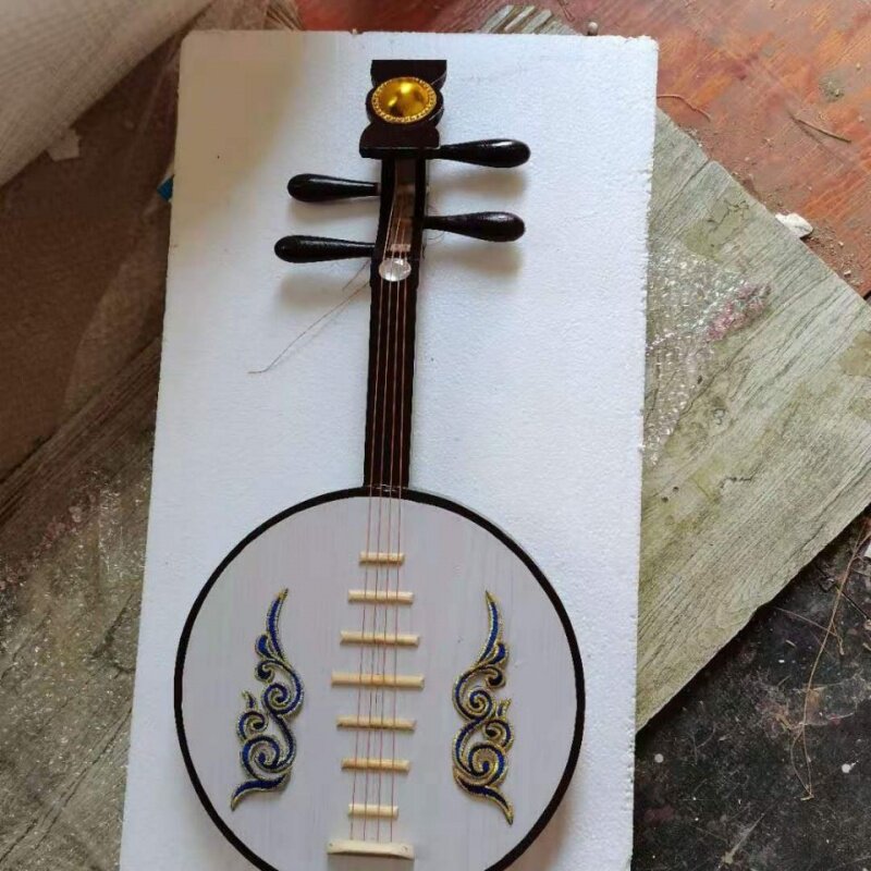 道具琵琶中阮琴民族阮柳琴古装汉风舞蹈舞台拍照摄影演出道具