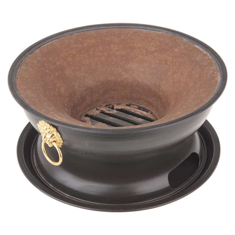 地炉烤肉炉子木炭商用烧烤炉家用炭炉日式碳烤炉老式陶土原始泥炉