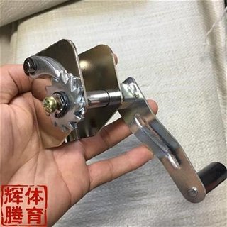 排球柱o器线拉 手摇配件羽毛球器紧紧网球滑架子钢丝绳柱紧 F器收