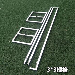 新款婚庆道具架子加厚镀锌背景架铁艺镀锌方管背景架3*6纱幔架u.