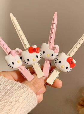 Kitty猫无痕刘海一字夹
