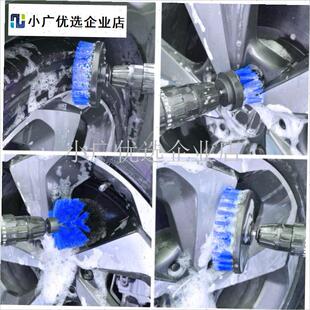 电动工具清洁刷汽车内饰清洗神器无死角刷子浴室U厨房清理电钻毛/