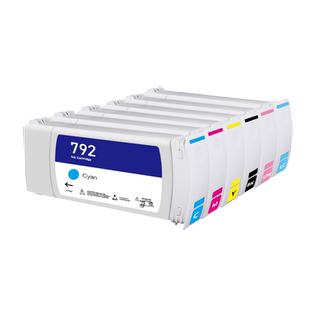 竞越hp792墨盒适用于惠普HP Latex 210 260 280 L26100 L26500 L28500打印机HP792墨盒 墨水 含墨水芯片