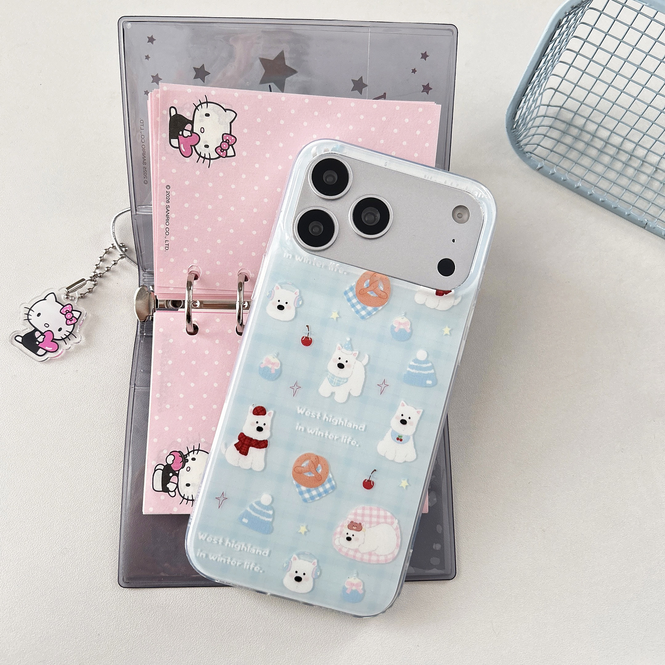 围巾西高地适用vivox200手机壳新款小米17promax保护套苹果17保护套华为pura80pro外壳iPhone16女款15/14/13