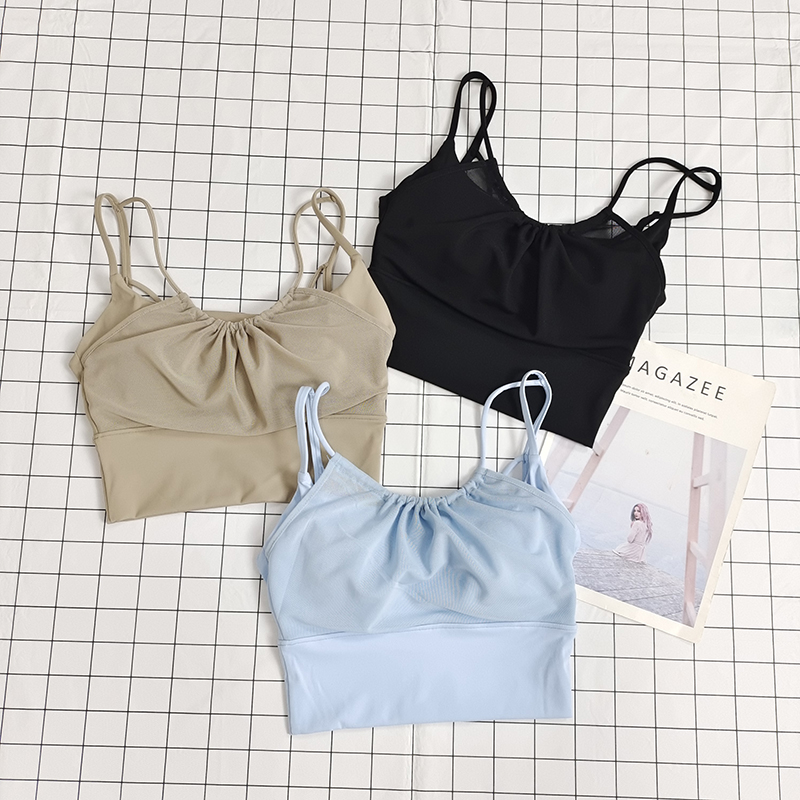 防震假两件运动内衣速干