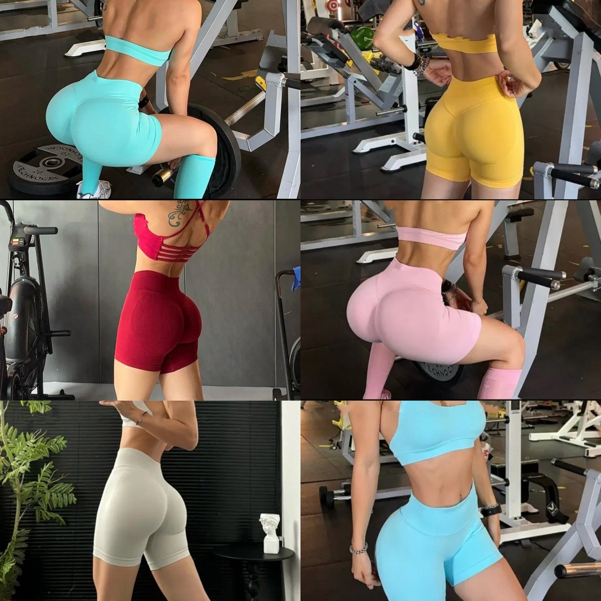 蜜桃臀短裤女运动健身提臀欧美瑜伽短裤翘臀高腰收腹高弹紧身裤,运动服/休闲服装,健身裤,淘宝优惠券,粉丝福利购,淘宝优惠卷