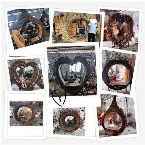 巴厘岛吊床网红打卡藤编落地鸟巢旅游景区拍照大型爱心秋千吊椅,住宅家具,吊篮/吊椅,淘宝优惠券,粉丝福利购,淘宝优惠卷