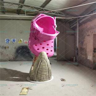 饰 玻璃钢创意吹糖摆件家居室内外抽象园林景观小品定做商场入口装